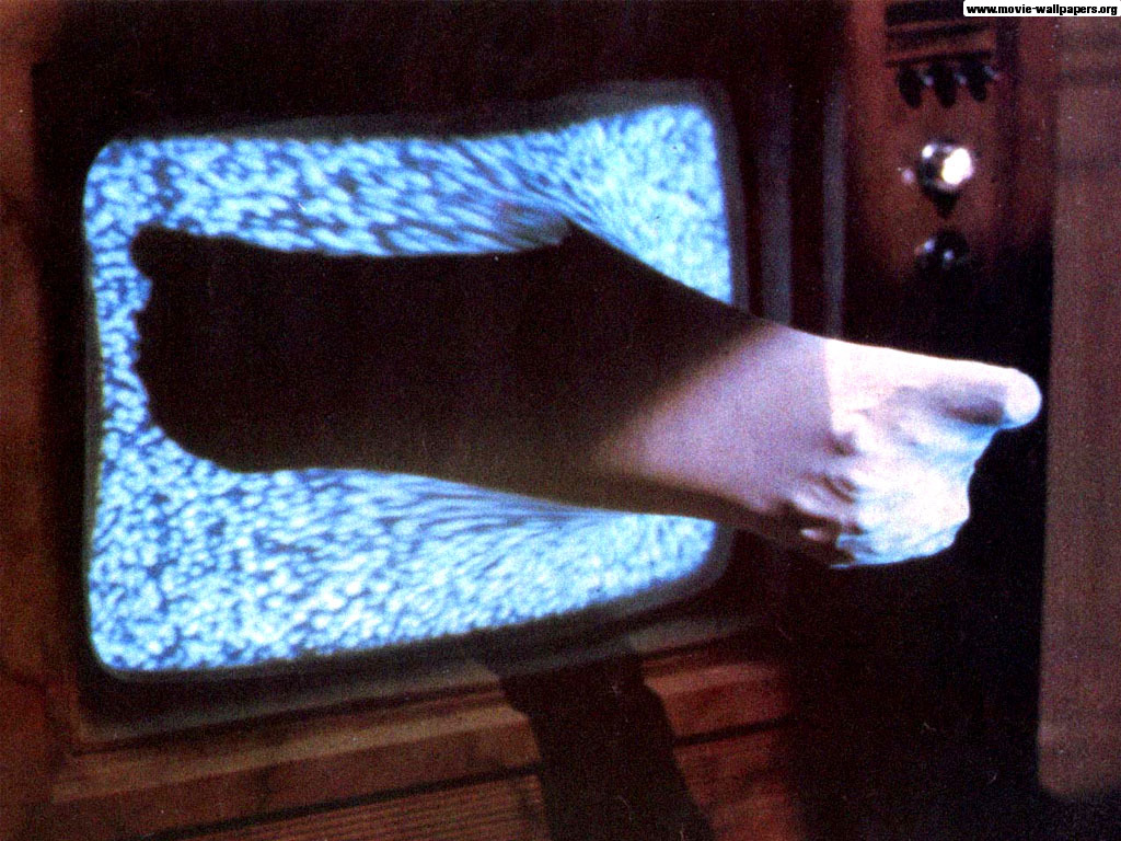 Fotogramma dal film Videodrome, di David Cronenberg